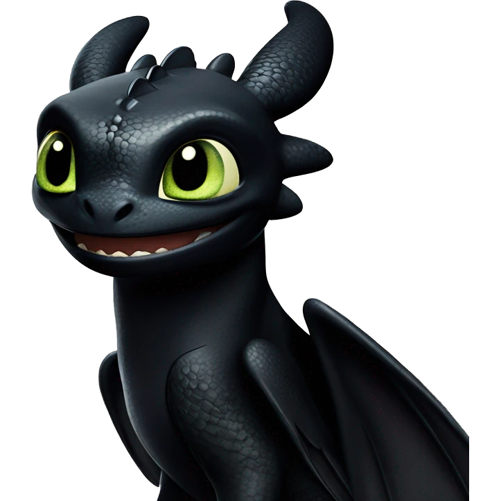 How to train your dragon toothless emoji