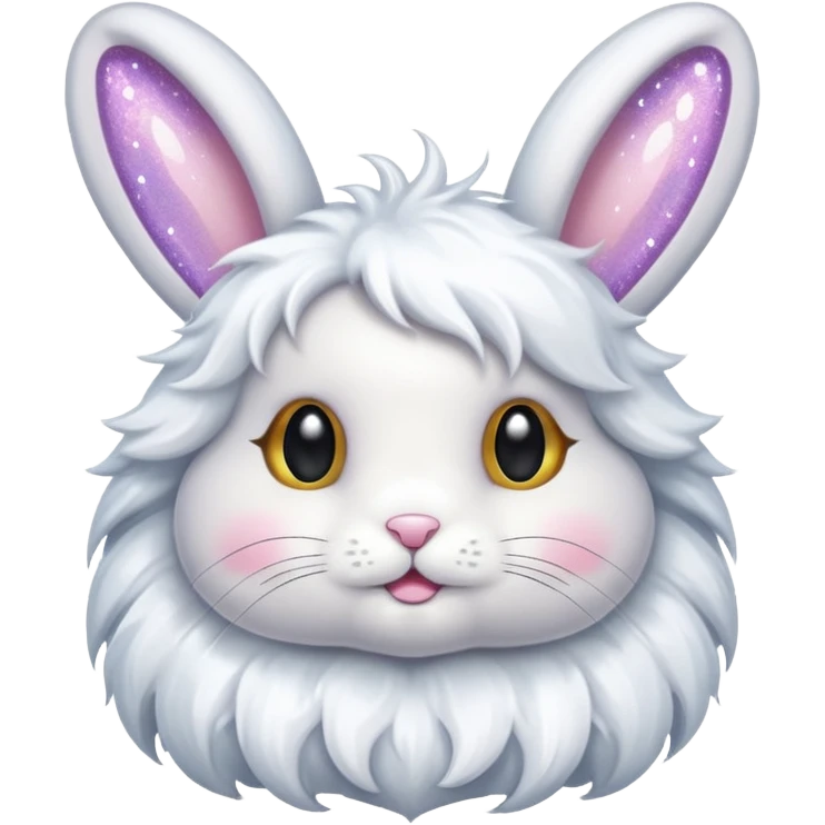 Fairy glitter bunny  emoji