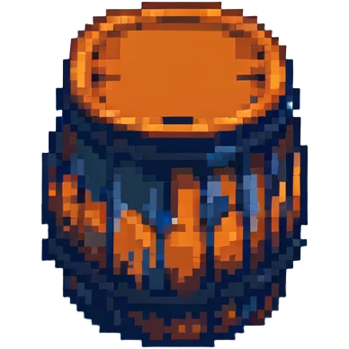 orange road construction barrel emoji