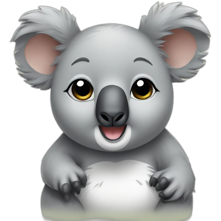 cute Chubby little Koala  emoji