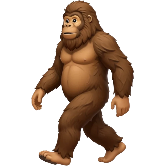 Bigfoot emoji