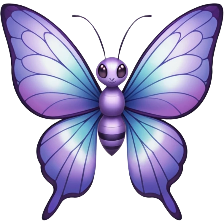 Butterfree-Lunala-Beautifly-Fakémon-hybrid-creature (full body)  emoji