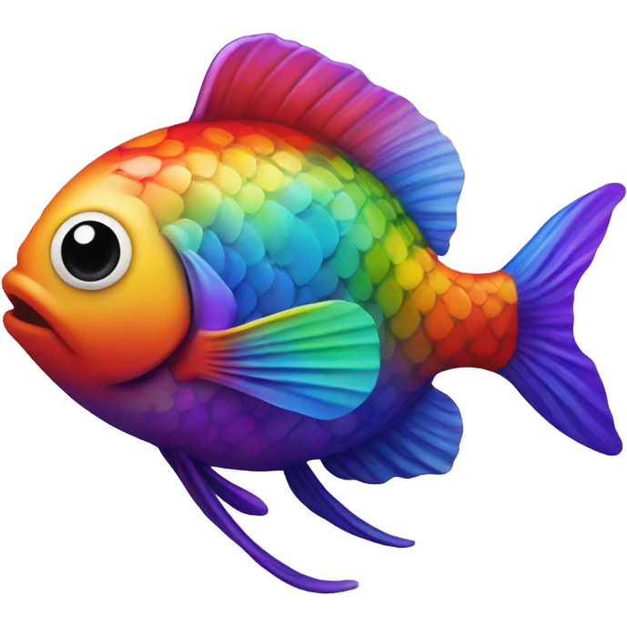 Gay fish emoji