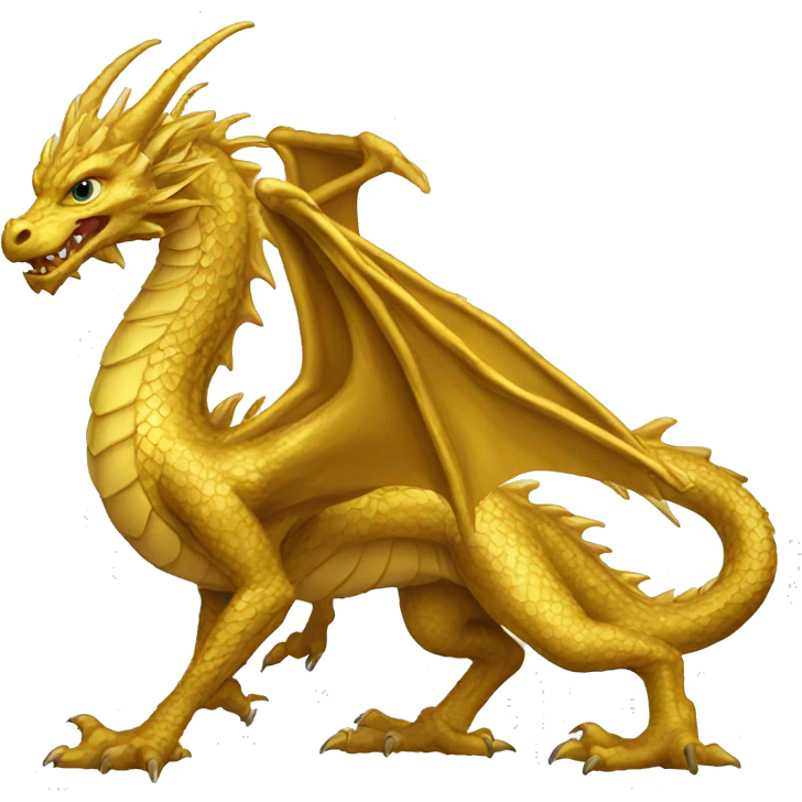gold dragon emoji