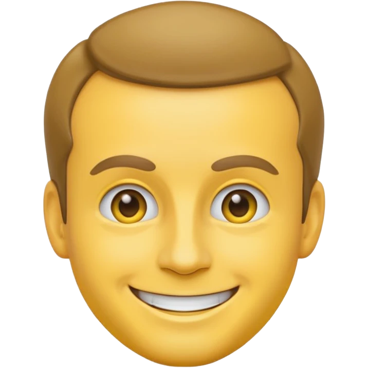 Un emoji macron emoji