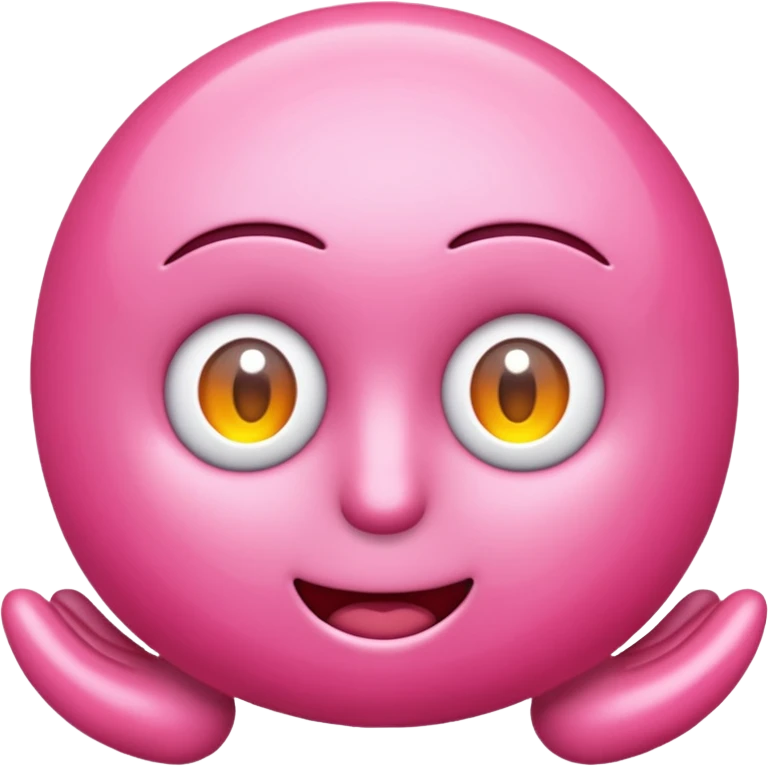 me haces un emoji de alerta en rosa tipo 3d ? te paso el código de color FDD2EF emoji