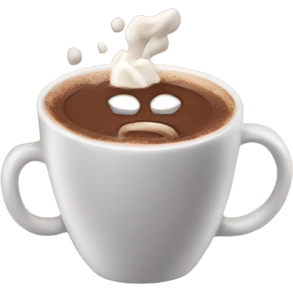 hot chocolate  emoji