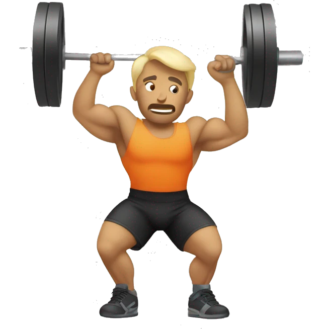 disco de power lifting emoji