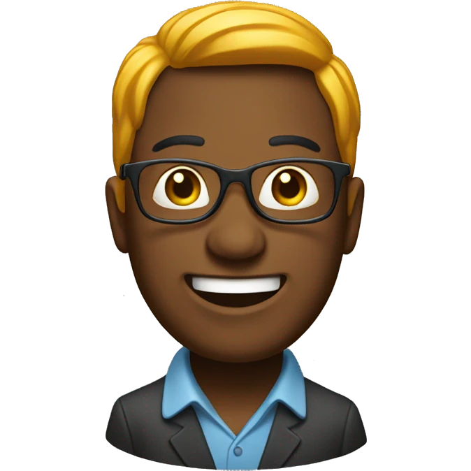 Un banquier heureux emoji