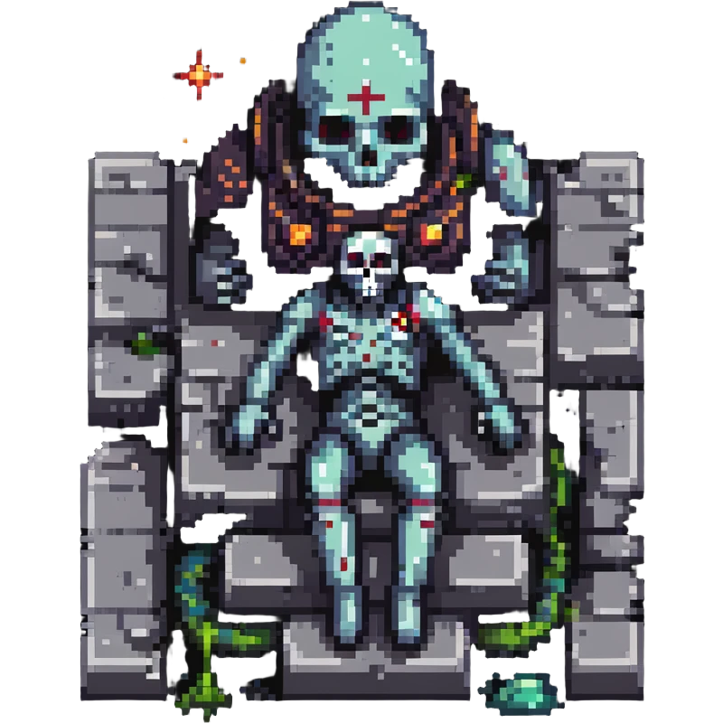 dead god lying in cosmic ruins emoji