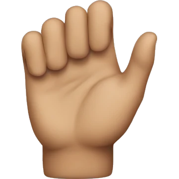 drawing an X with one's hand emoji