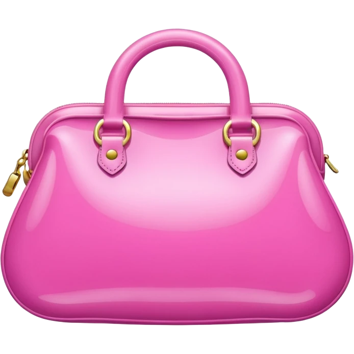 Inflatable purse emoji