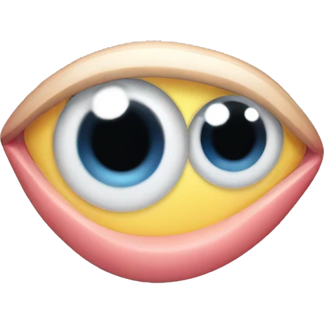 eye roll with tongue out emoji