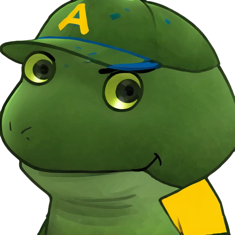 Stitch with baseball yellow and green tenue  emoji