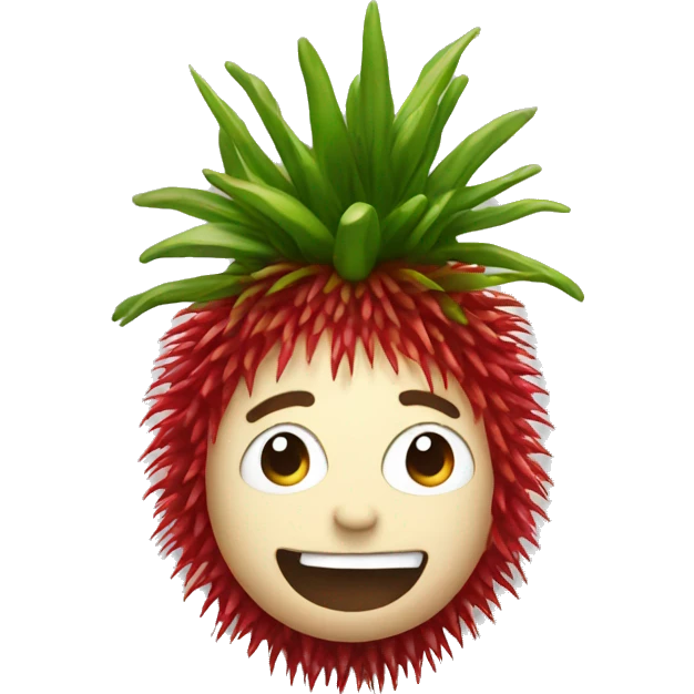 Rambutan emoji