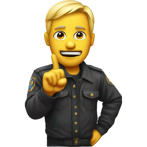 Emoji holding finger gun to its head emoji