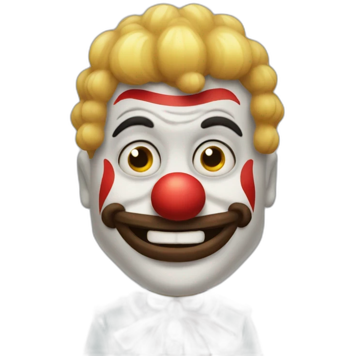 Popo y payaso emoji