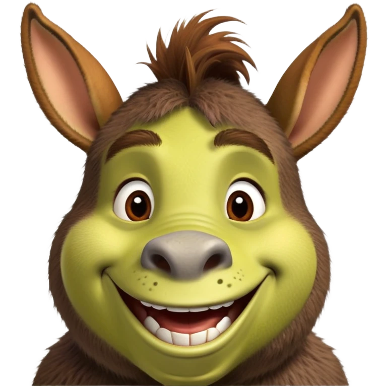 Donkey from Shrek movie emoji