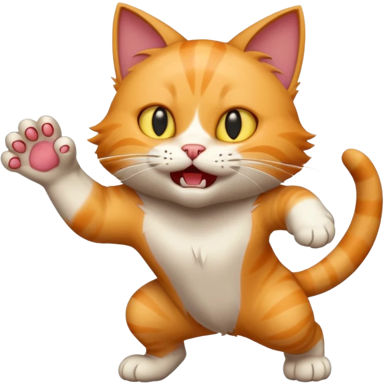 cat attack emoji