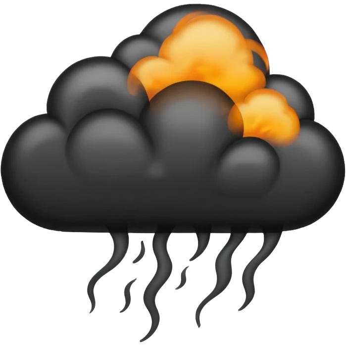 black smoke  emoji