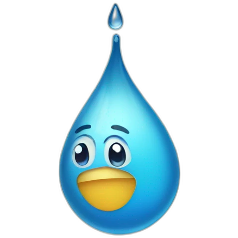 waterdrop emoji