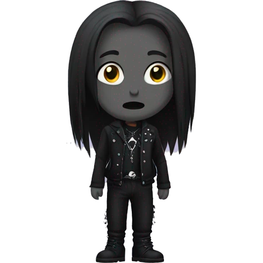 Goth emoji