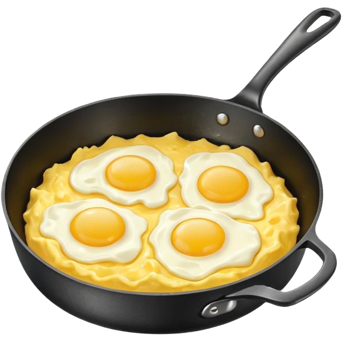scrambled egg pan emoji