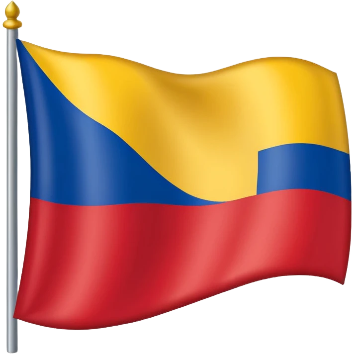 Dancing Colombian flag  emoji