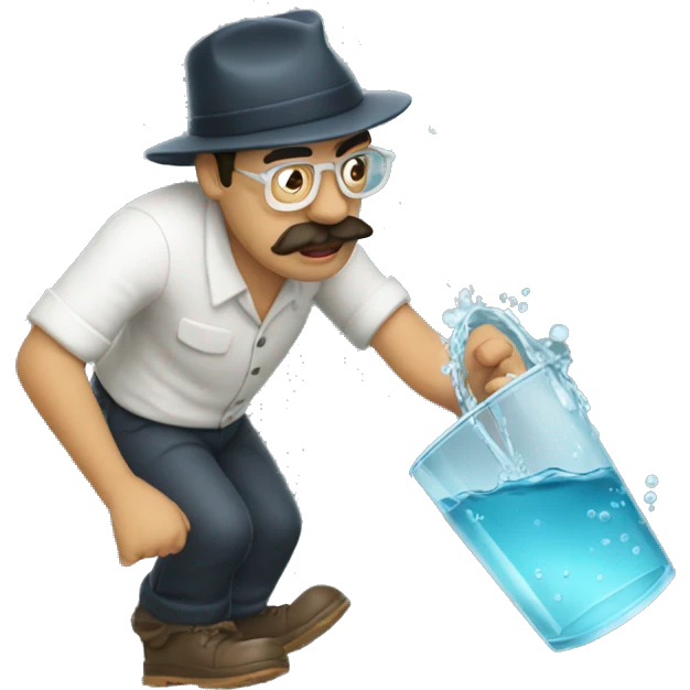 Pessoa boiando em uma boia de água emoji