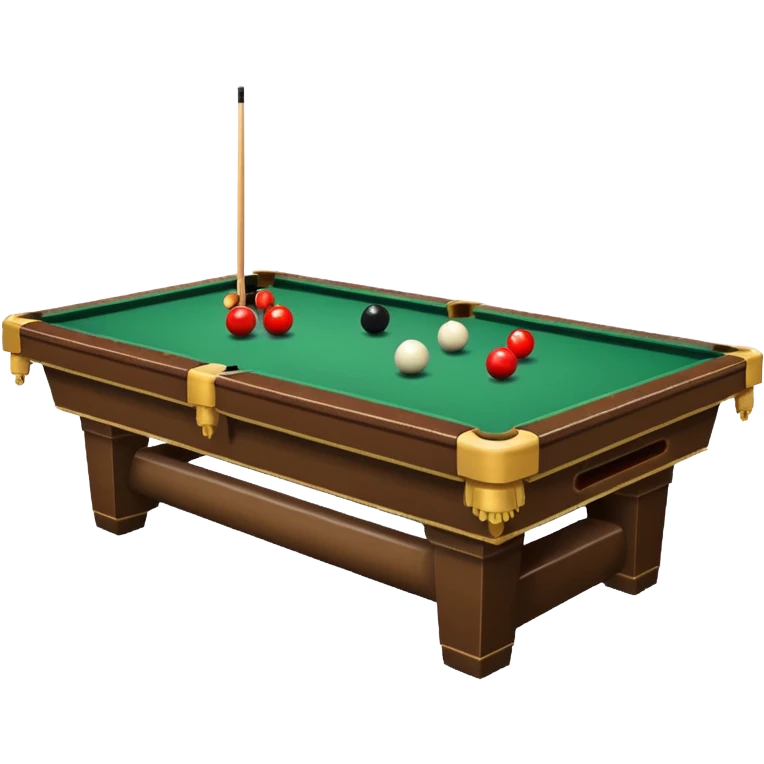 Snooker table emoji