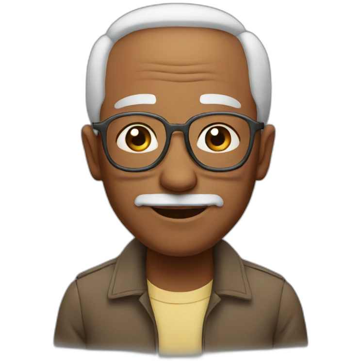 Gentle grandfather emoji