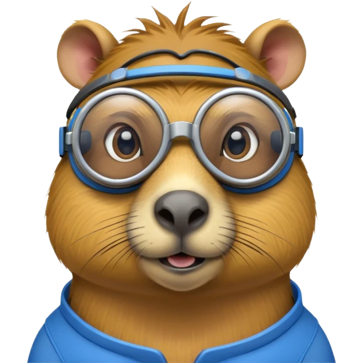 capybara with minion emoji