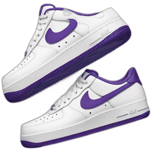 Nike Air Force 1 emoji