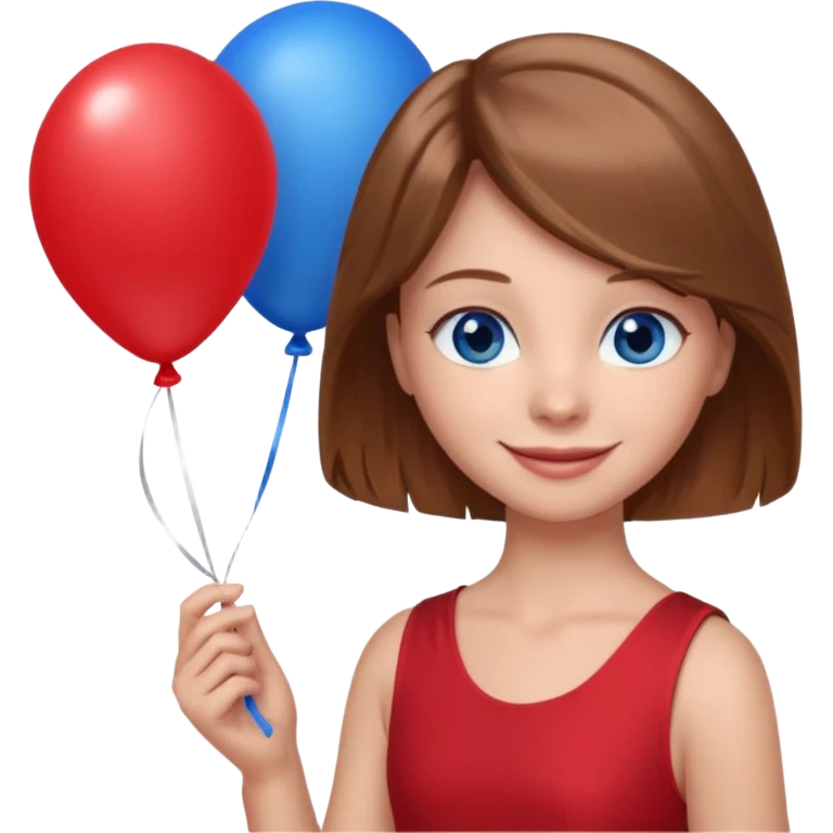 Dibuja una niña para una ilustración infantil emoji