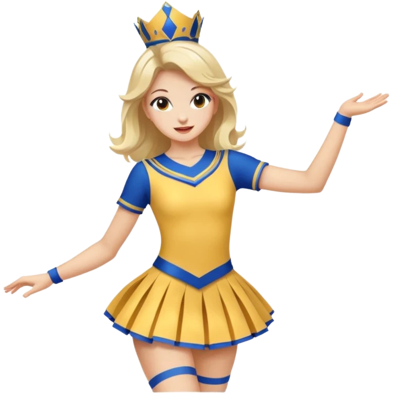 Majorette jupe courte danser emoji