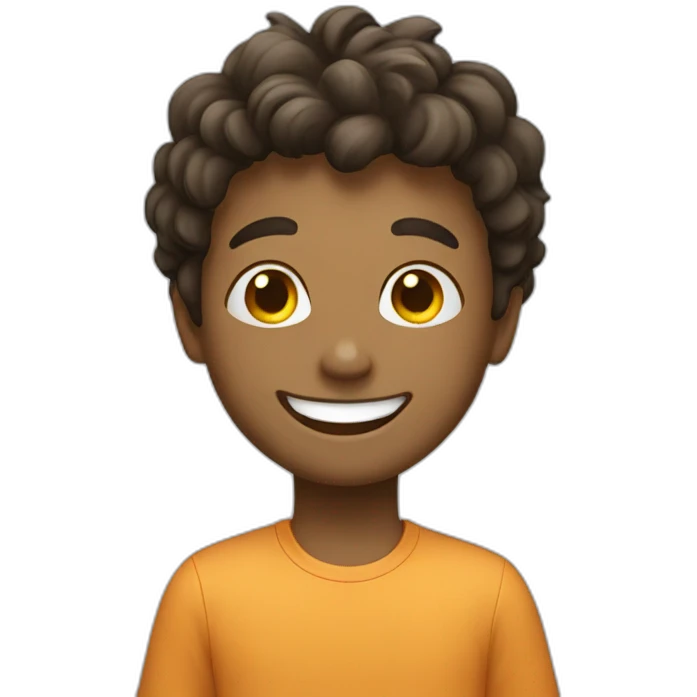 Happy boy emoji