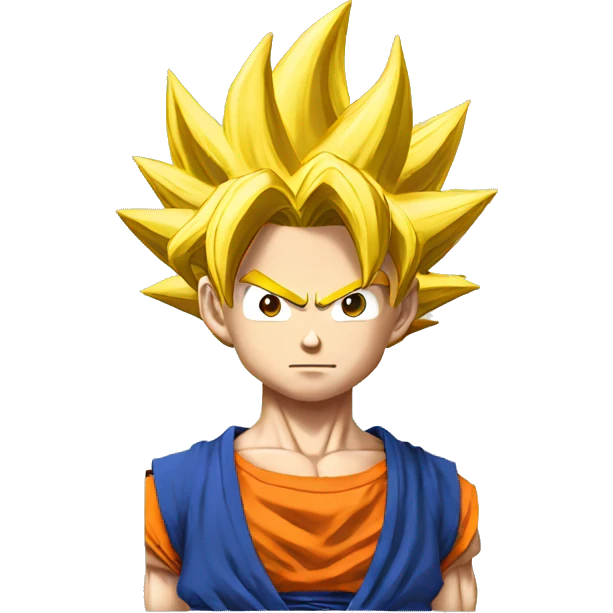 Goku from dragon ball z emoji