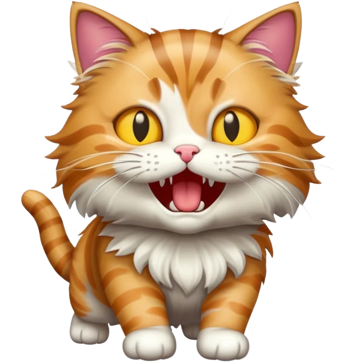 cat attack 123 emoji