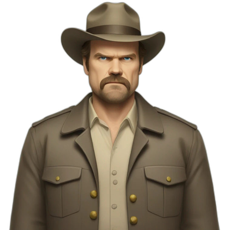 Jim Hopper David harbour emoji