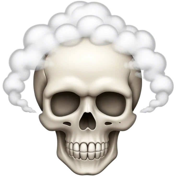 Skull imoji mind blowing  emoji