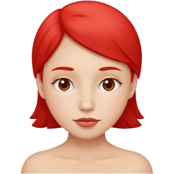 Qui est émie avec des joue rouge emoji