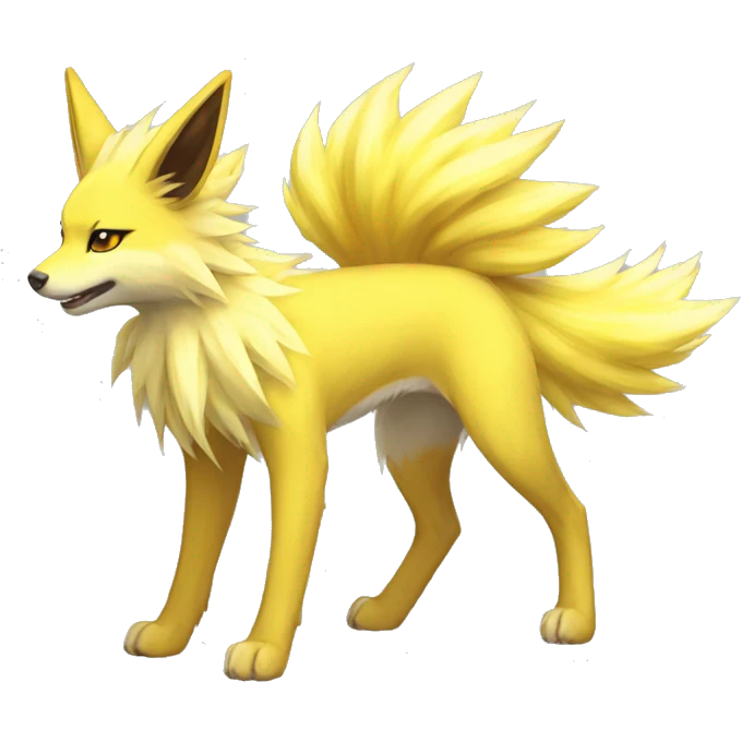 Jolteon-Ninetails full body emoji