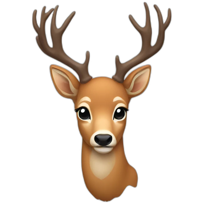 Deer emoji