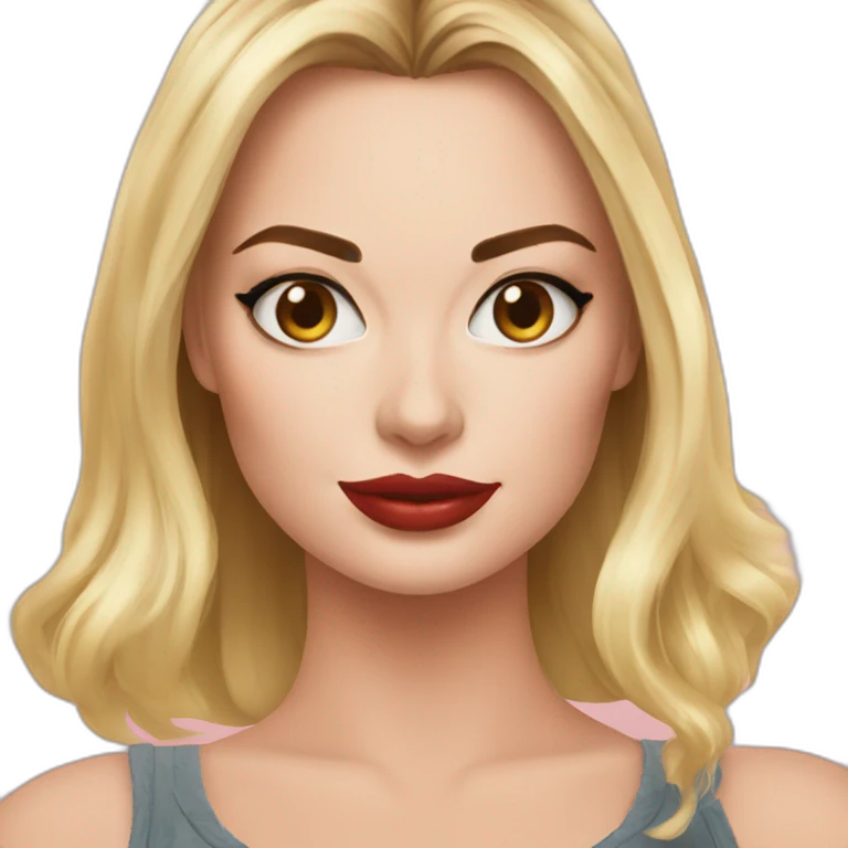Margot Robbie emoji