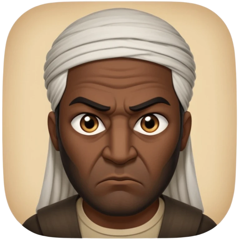 angry Iraqi, in profile emoji