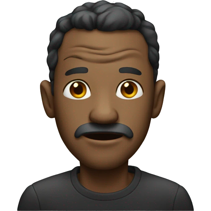 Ugly man emoji