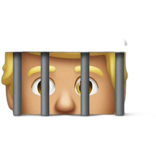 trump-in-jail-cell emoji
