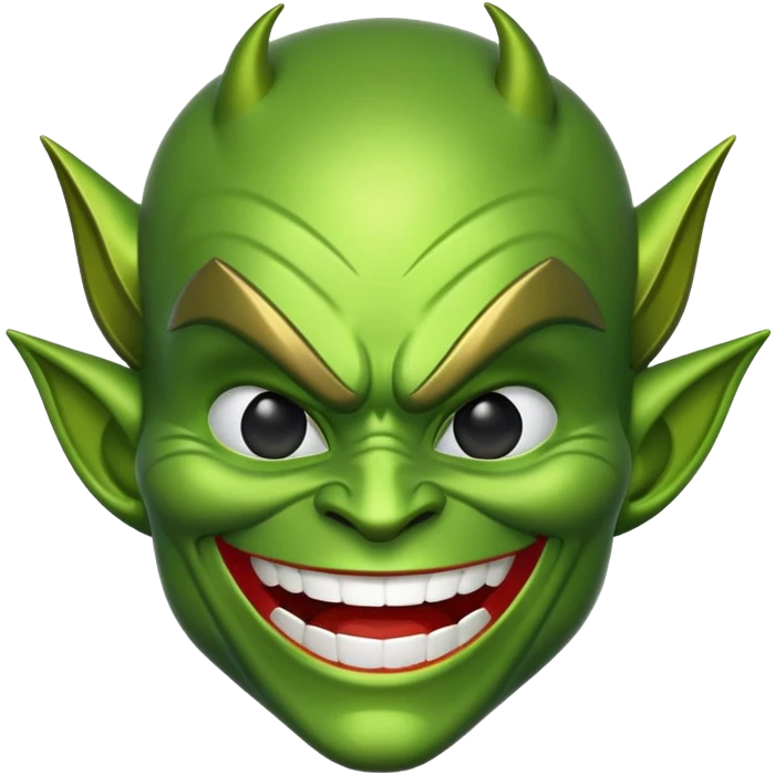 Green goblin emoji emoji