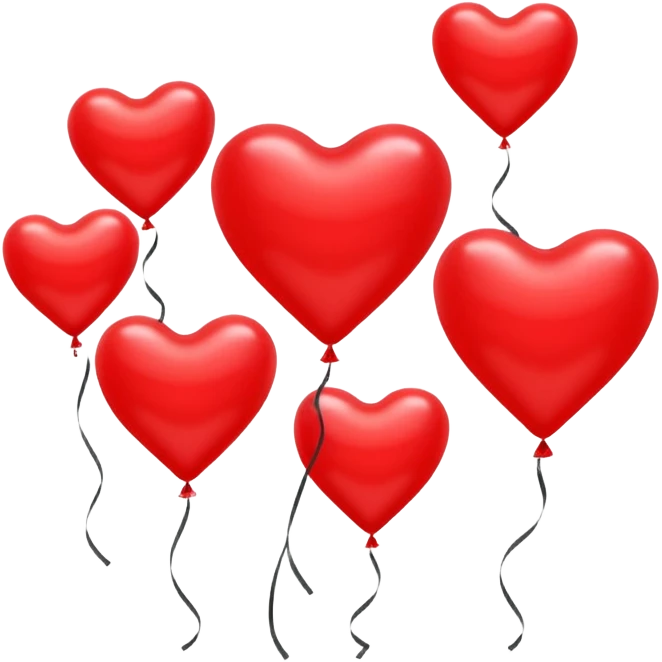love balloons  emoji