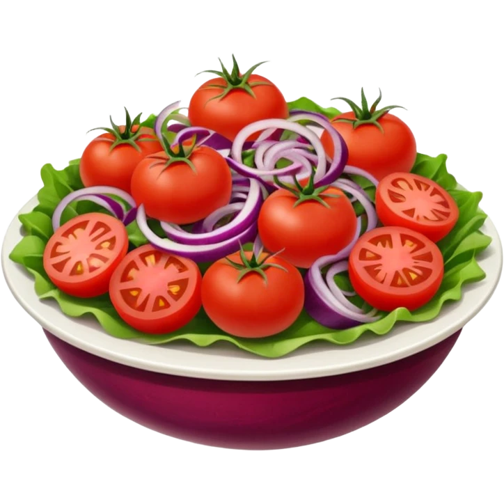 vegetarian red salad emoji